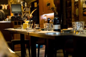 Interieur Tischansicht