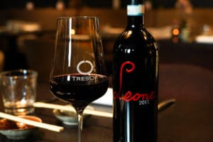 Leone Wein mit Glas 2013